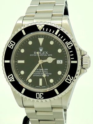 Rolex ref 16600 Steel Auto 40mm Oyster Perpetual Sea-Dweller w/Everything