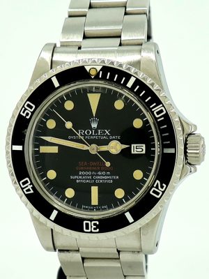 Rolex ref 1665 Steel Auto Oyster Perpetual Mk.III Double Red Sea-Dweller from 1975