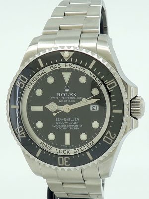 Rolex ref 116660 Steel Auto 44mm Oyster Perpetual DeepSea on Oyster
