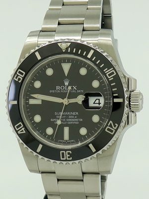 Rolex ref 116610 Steel Auto 40mm Oyster Perpetual Submariner Date w/B&P