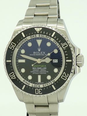 Rolex ref 116660 Steel Auto 44mm Oyster Perpetual James Cameron DeepSea w/Everything