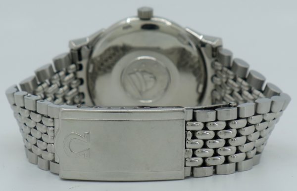 Omega ref 14902 SC Steel Auto 34mm Silver PiePan Dial Constellation Chronometer Date on Brac c.1962 - Image 5