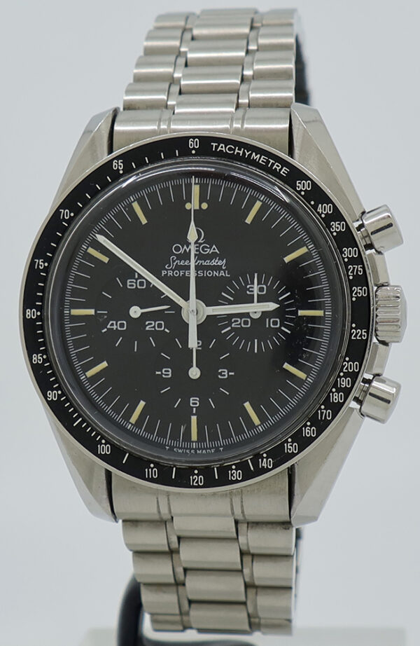 Omega ref 145.022 Steel Manual cal.861 42mm Speedmaster Hesalite Moonwatch on Bracelet c.1990/91