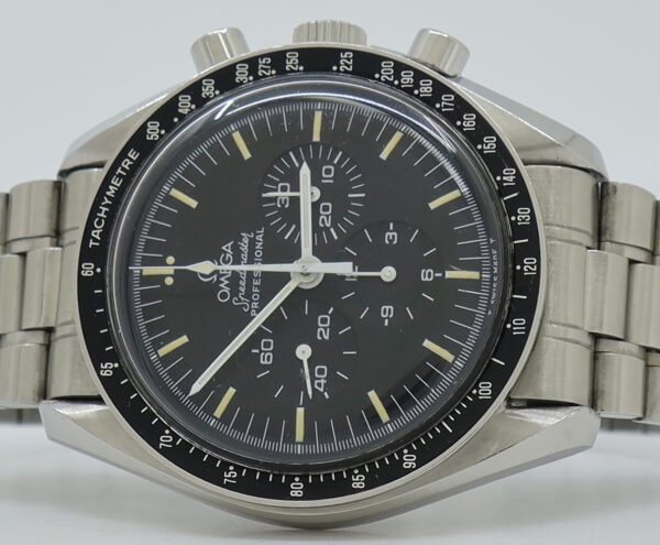 Omega ref 145.022 Steel Manual cal.861 42mm Speedmaster Hesalite Moonwatch on Bracelet c.1990/91 - Image 4