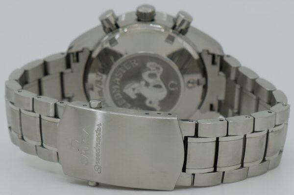 Omega ref 32330404006001 Steel Auto 40mm Grey Dial Speedmaster Date Chrono on Bracelet - Image 5