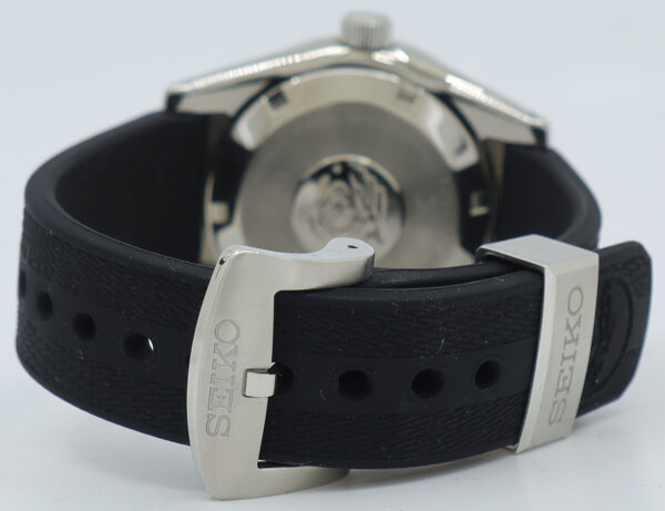 Seiko ref SBDC141 Steel Auto 40.5mm Black Dial Prospex 62MAS Re-Issue on Rubber w/B&P - Image 5