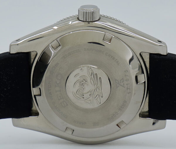 Seiko ref SBDC141 Steel Auto 40.5mm Black Dial Prospex 62MAS Re-Issue on Rubber w/B&P - Image 6