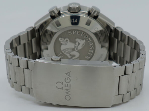 Omega ref 32710435006001 Steel Auto 42mm Racing Dial Speedmaster Mark II Chrono on Bracelet w/B&P - Image 5