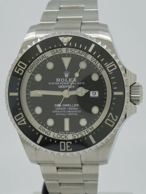 Rolex ref 126660 Steel Auto 44mm Mark II Oyster Perpetual DeepSea on Oyster w/B&P